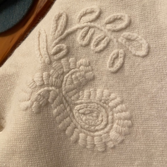 NWT Lambs Wool Fringed Sweater - Picture 6 of 7